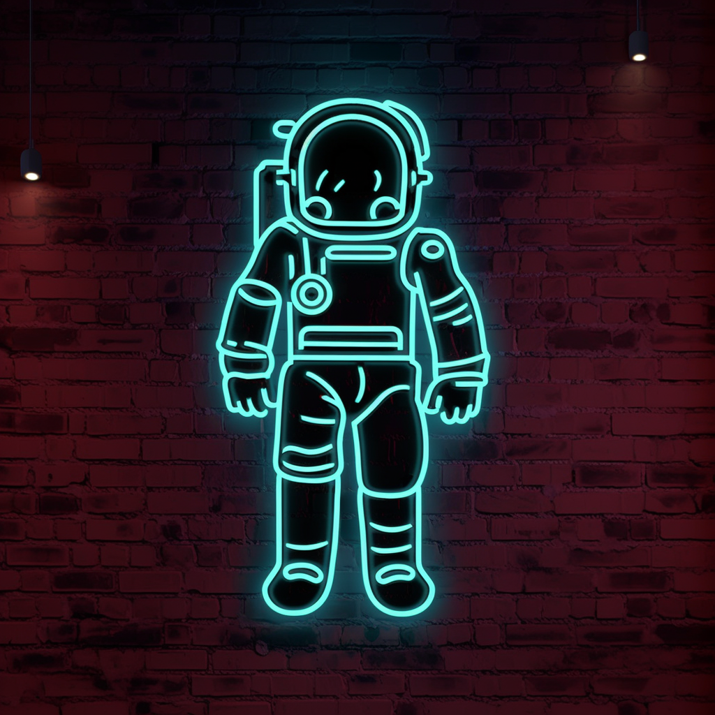 Astronaut - LED Custom Neon Signs (95cm Height)
