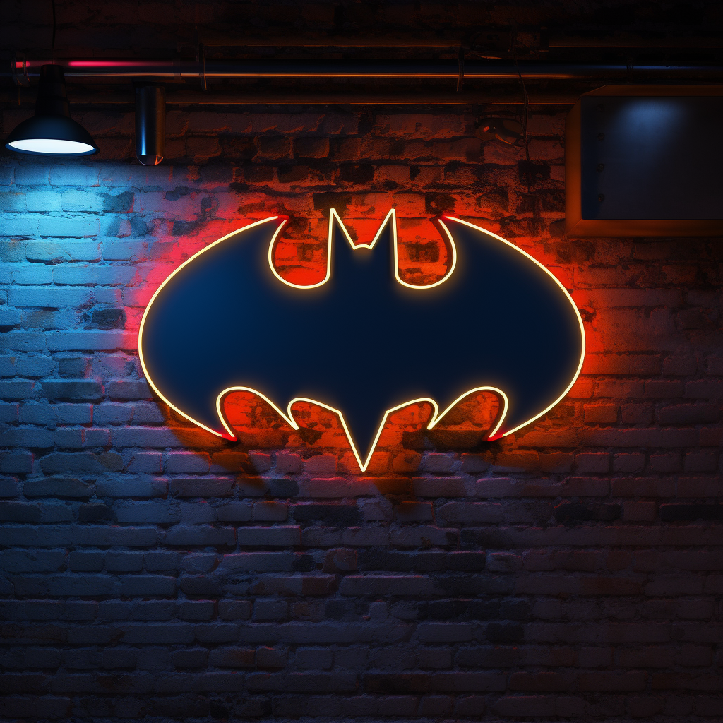 Batman Neon Lights Version 2