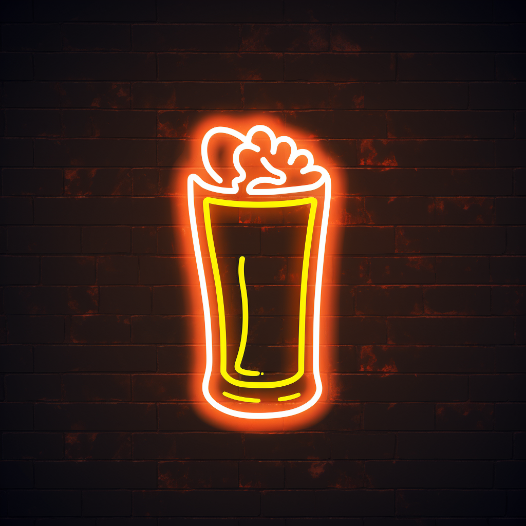 Beer Logo Custom Neon Signs 