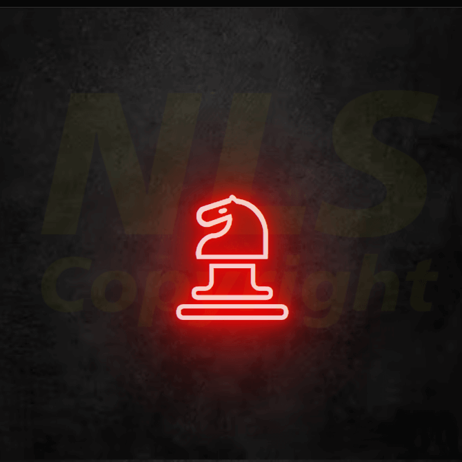 Knight in Neon - Custom LED Neon Sign Australia | NEONLIGHTSIGNS