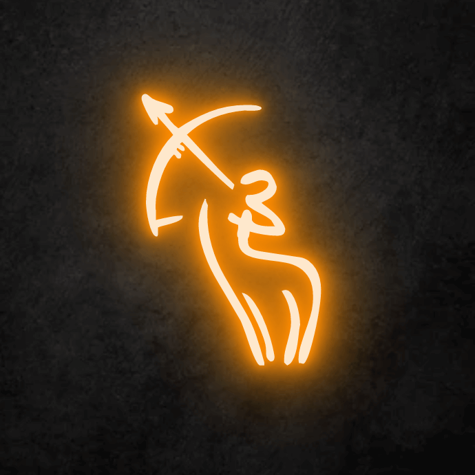 Sagittarius (60*60cm) - NEONLIGHTSIGNS | Horoscope LED Neon Sign