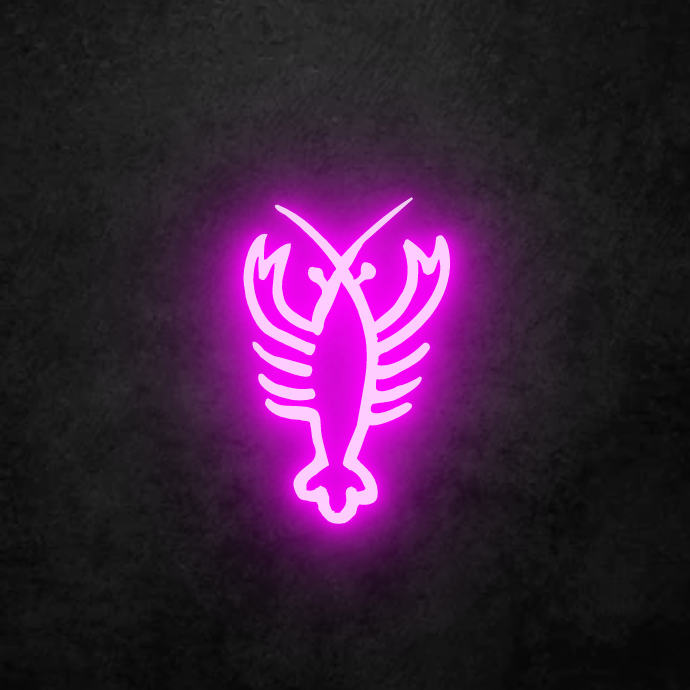 Rose Purple Colour Cancer LED Custom Neon Light - Horoscope Neon Sign Australia