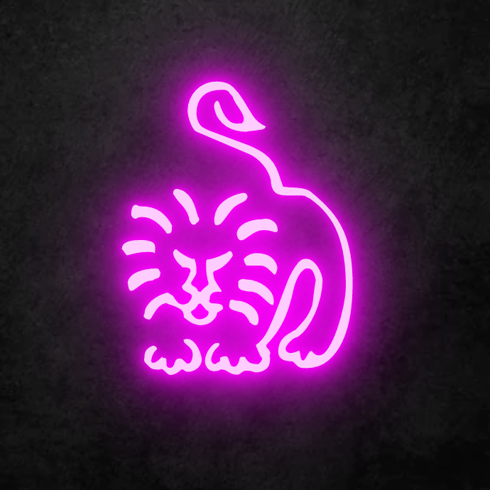 Leo (60*60cm) - NEONLIGHTSIGNS | Horoscope LED Neon Sign