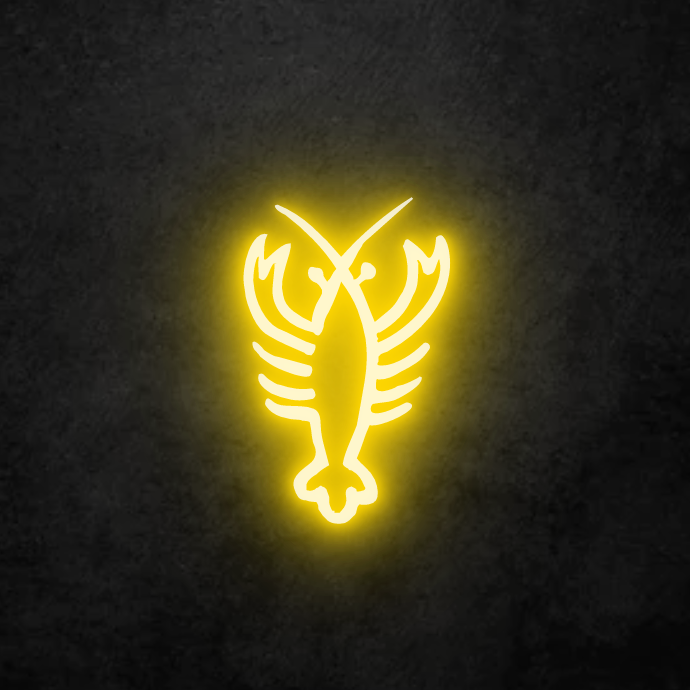 Yellow Colour Cancer LED Custom Neon Light - Horoscope Neon Sign Australia